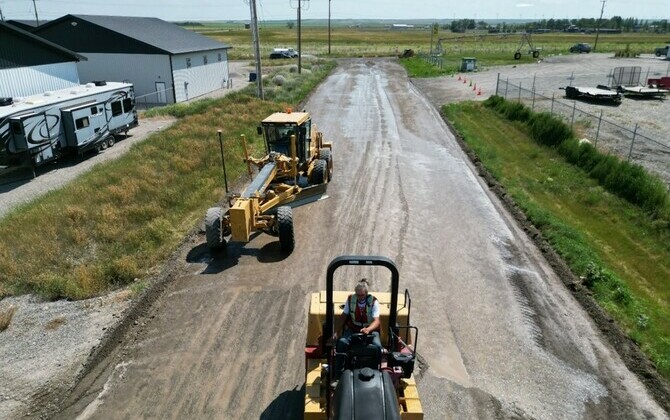 Gravel Road Pavement